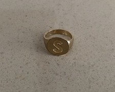 Primark Gold Tone Initial