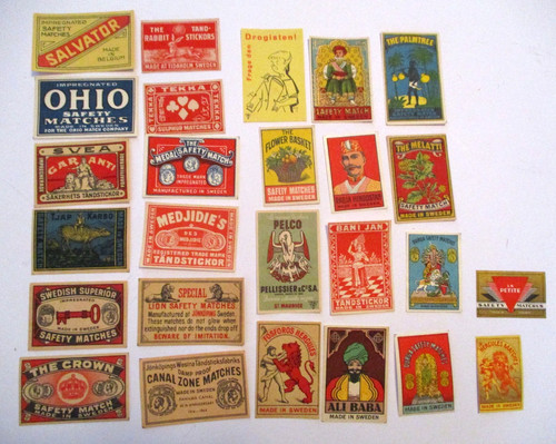 Nos vintage match box - nos,