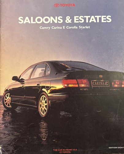 Toyota saloons estates - toyota,