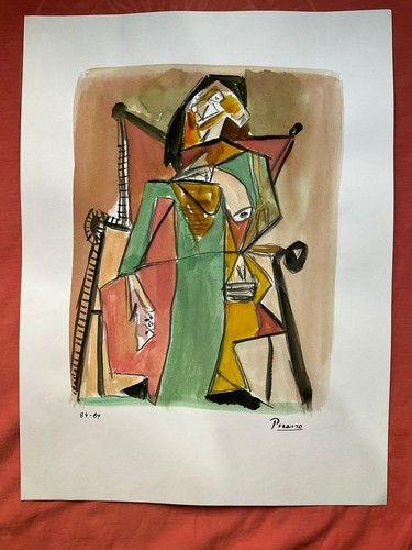 Picasso painting drawing - painting,
