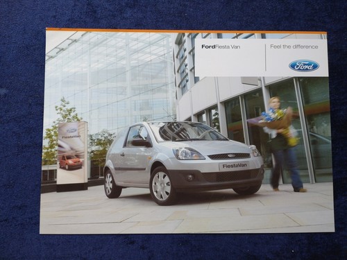 Ford fiesta van brochure - van,