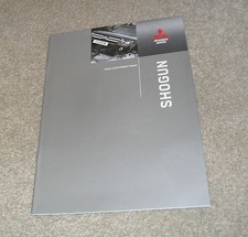 Mitsubishi Shogun Brochure