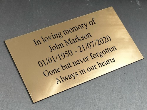 Any text plaque personalise - any,