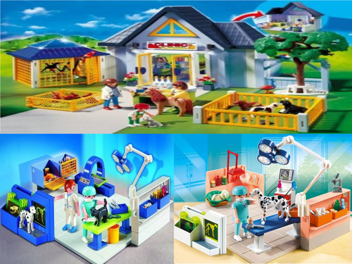 Playmobil vet clinic - vet's,
