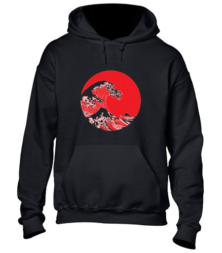 Japanese wave hoody - japanese,