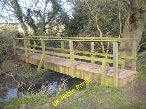 Photo 6x4 footbridge - photo, over