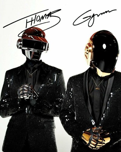 Daft punk autograph signed - daft,
