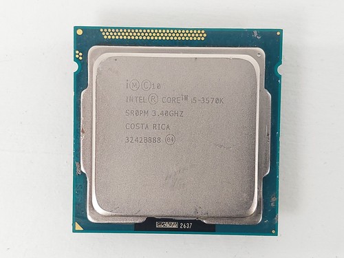 Intel core 3570k 40ghz - intel, 3.40ghz