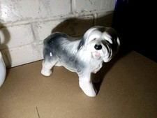 Vintage Old English Sheepdog Dulux Dog Coopercraft Ceramic Figurine Ornament