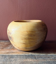 Hand turned spalted - turned, beech