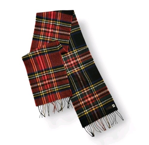 Martens tartan scarf red - dr.,