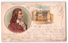 Early 1900's Postcard, German Poet and Playwright Friedrich Von Schiller