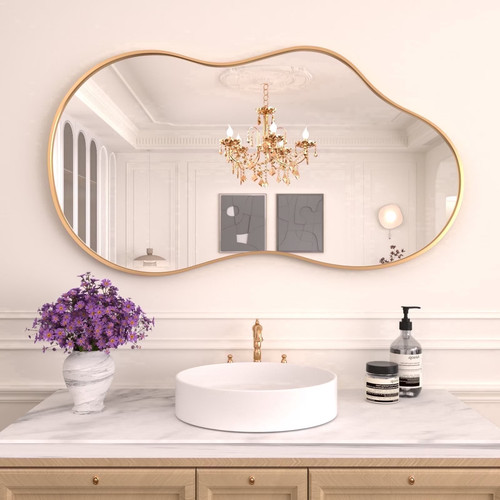 20x36 inch gold irregular wall - 20x36,