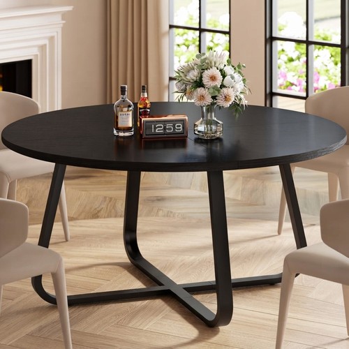 Stylish inch round dining - round,