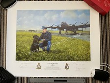 "After Me The Floods" print by Michael Smart SIGNED 3 DAMBUSTERS+4 other 617 Sqn