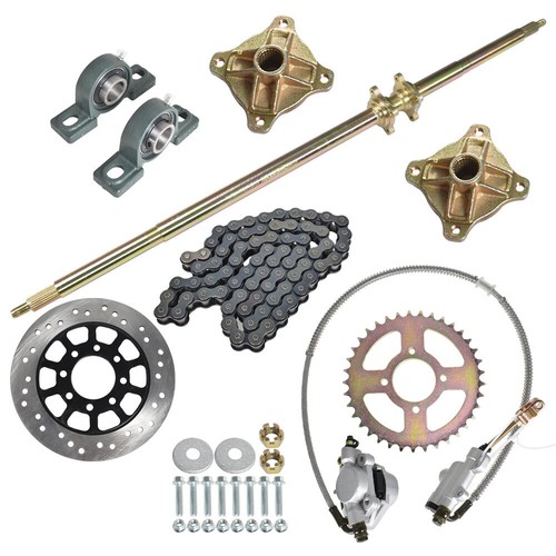 Rear live axle wheel hub - 44",
