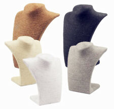 Tall Necklace Chain Pendant Jewellery Bust Shop Retail Display Hold