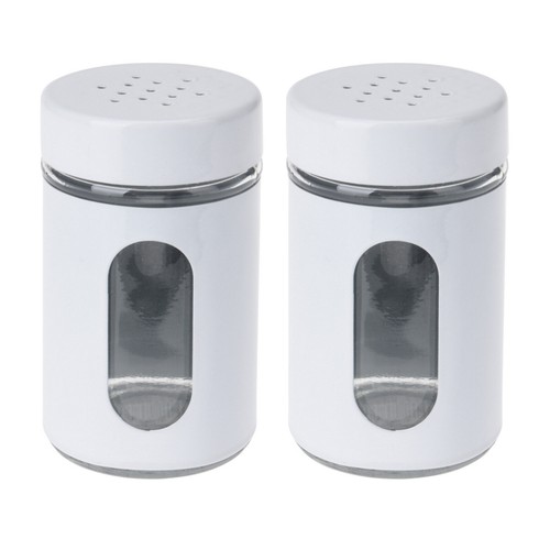 Salt and pepper shakers - and, pots
