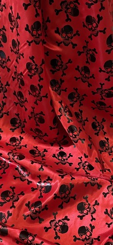 Red black pirate - red,