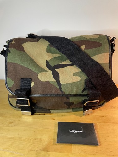 Authentic ysl camoflage canvas - ysl,