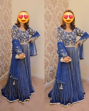 Indian wedding maxi embroided - indian,