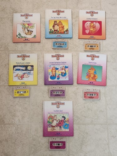 Lot teddy ruxpin - 7, books