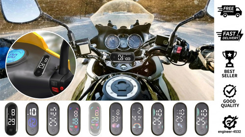 Car clock waterproof mini - waterproof,