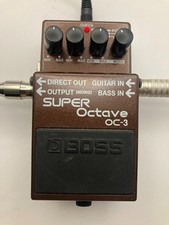 Boss OC-3 Super Octave Guitar Bass Effects Pedal Tested Working