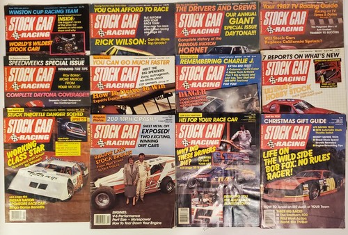 Stock car racing - racing, magazines