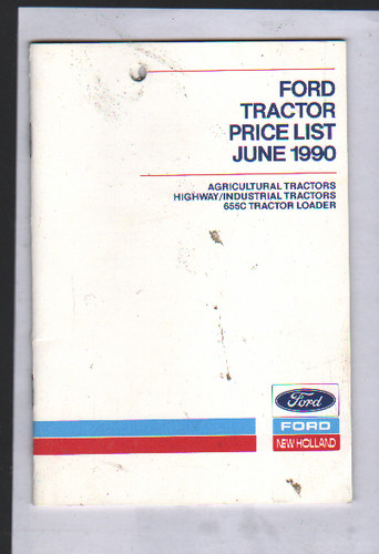 June 1990 ford tractor - tractor, price