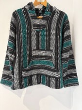 Baja Joe  boho hippy hoodie,  size M