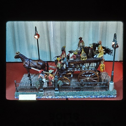 Diorama horse drawn cart - diorama,