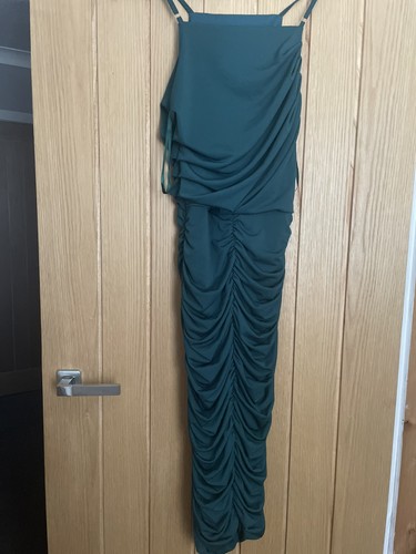 Paris dark green ruched - paris,