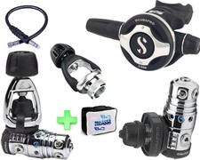 SCUBAPRO MK25 EVO S600 DIN 300bar or Yoke SCUBA + BAG - (NO C370 S620 Ti A700 )