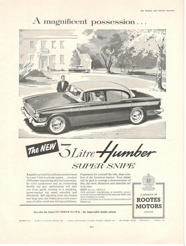 Litre humber super - super, car