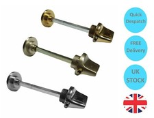 Privacy Door Lock ThumbTurn WC Spare replacement Spindle 5mm Brass, Chrome Satin