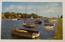 Vintage Postcard, Boats