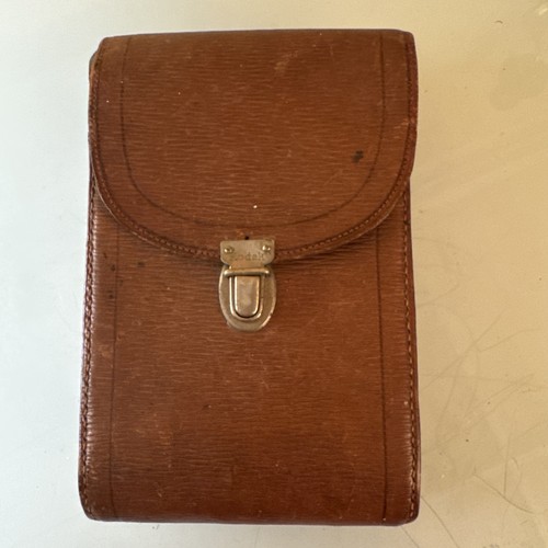 Vintage kodak brown leather - kodak,