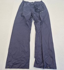 PETER STORM Waterproof Trousers Medium Blue Mens Packable Breathable Lightweight