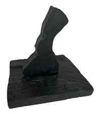 Irish Bog Oak Natural Wood Sculpture Ancient Abstract Art Strength Magical Gift