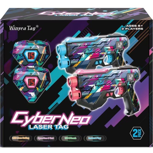 Laser tag guns with - tag, vests