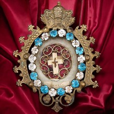 ANTIQUE RELIC TRUE CROSS JESUS
