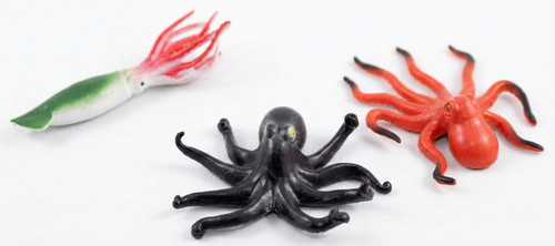 Plastic sealife squid - plastic, &