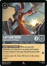 Captain Hook - Captain of the Jolly Roger (190/204) Lorcana [Fabled] Near Mint