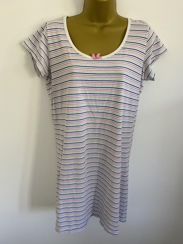 White multi striped cotton - tu, multi-striped