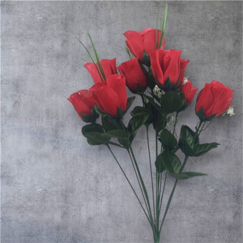 Rose bud bunch artificial - bud,