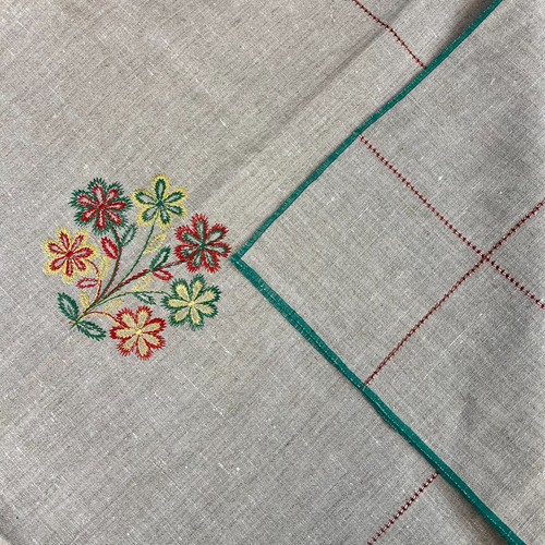 Vintage cotton linen - vintage,