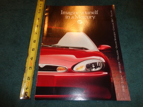 1996 mercury full line sales - mercury,