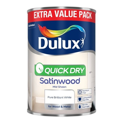 Dulux quick dry satinwood - quick,
