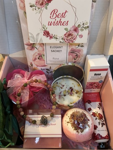 Gaia inspired rose gift set - rose,